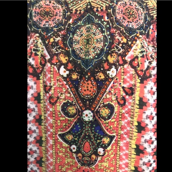 Women's Multicolor Canaria Kimono Duster Topper - Picture 7 of 7